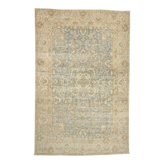 Antique Persian Kerman Rug, 11'00 X 17'04 For Sale