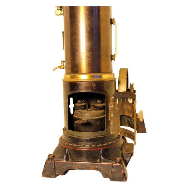 Steam Engine from Ernst Plank, 1880s For Sale - Image 4 of 18