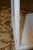 Vintage White Wicker Square Side / End Table With Lower Shelf For Sale - Image 9 of 13