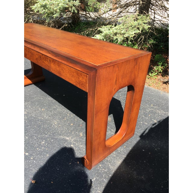 1980s Henredon Sideboard Console Table For Sale - Image 9 of 13