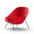 Mid 20th Century Eero Saarinen for Knoll Mid Century Womb Chair For Sale - Image 5 of 9