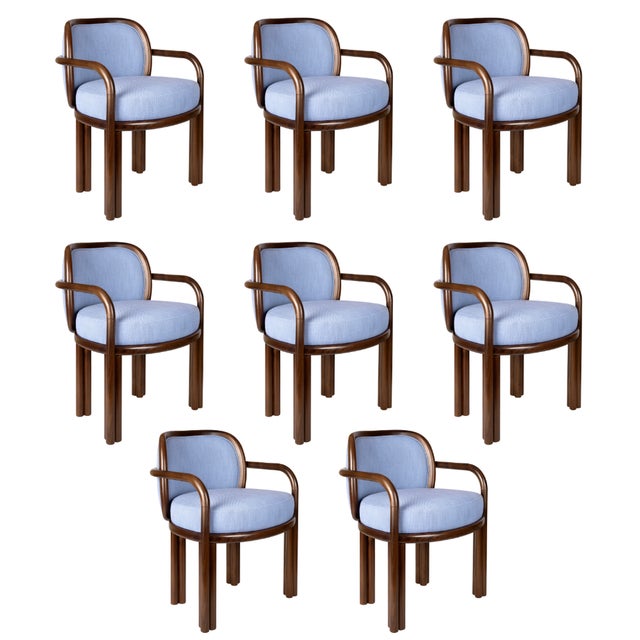 James Dining Chairs by Wood Tailors Club, Set of 8 For Sale - Image 14 of 14