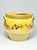 Terre e Provence Yellow & Green Ceramic Jardinière Planter Pot 8” Excellent condition. No chips, cracks, or fleabites....