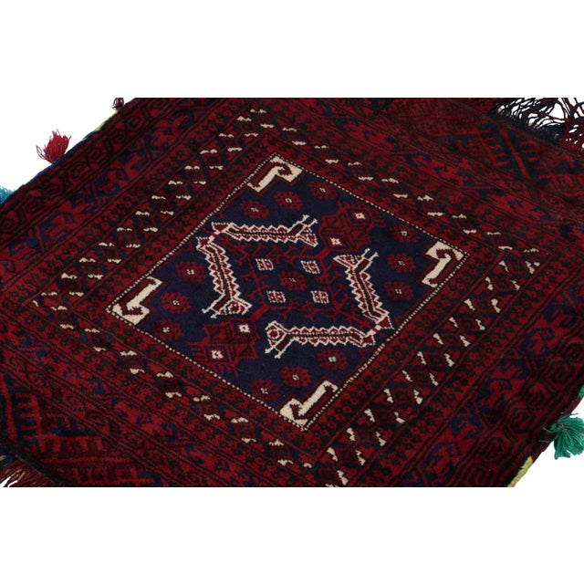 2010s Rug & Kilim’s Baluch Tribal Rug With Colorful Geometric Patterns For Sale - Image 5 of 7