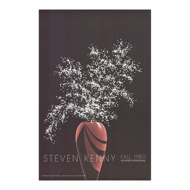 1980 Steven Kenny 'Artworks International' Lithograph For Sale