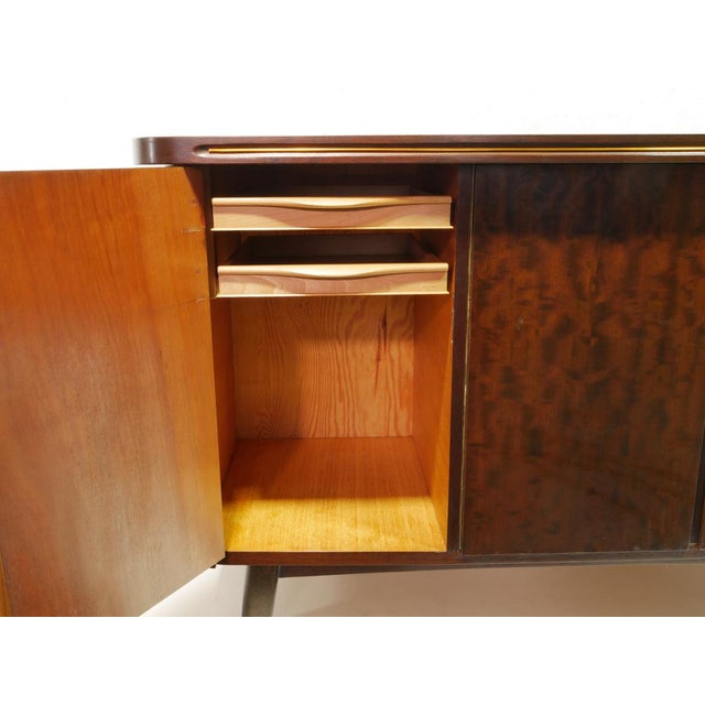 Mid-Century Sideboard with 2 Trays, Germany, 1954 For Sale - Image 11 of 15
