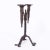 Pair of Antique French Iron Candle Sticks For Sale - Image 4 of 8