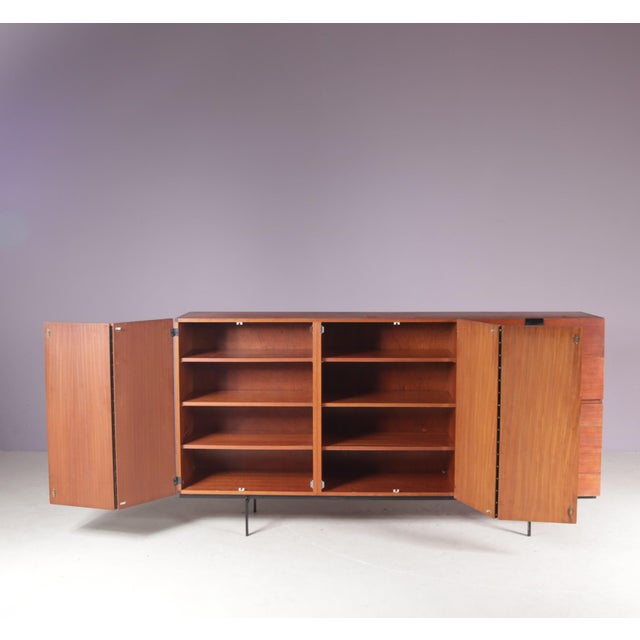 Mid-Century Modern Japanese Series Model CU08 Cabinet by Cees Braakman for Pastoe, Netherlands, 1950s For Sale - Image 3 of 12