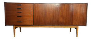 Vintage Scandinavian Teak Ulferts Tibro Sideboard by Tage Olofsson for Heals, 1950s