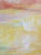 Yellow Large Vintage Mid Century Abstract Oil Painting 1977 Signed 48x35 For Sale - Image 8 of 11