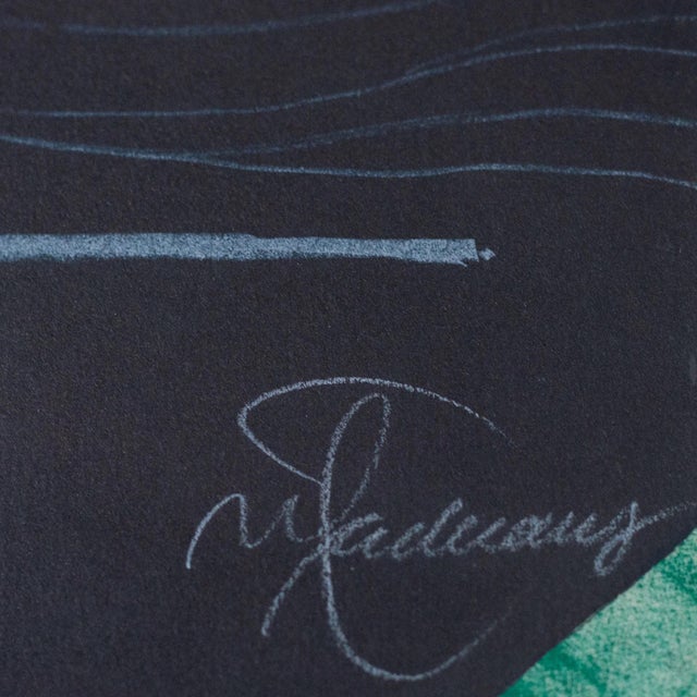 Unknown, Abstract Geometric Compositions, 1980s, Silk-Screen, Set of 2 For Sale - Image 7 of 13