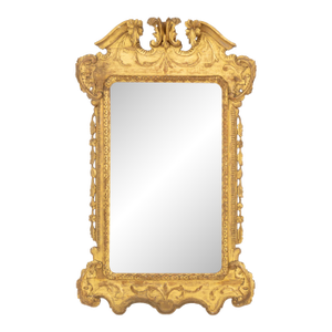 18th Century George II Giltwood Framed Mirror