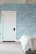 Chinoiserie Mahjong Tile Grasscloth Wallpaper by House Party | Bam Blue | 8 Yards For Sale - Image 3 of 8