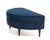 Mid Century Half Moon Lounge Chair & Ottoman After Adrian Pearsall Satellite Havana Knoll Fabric For Sale - Image 17 of 18
