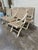 Leather Strap Safari Style Dining Chairs - Set of 6 For Sale - Image 4 of 12