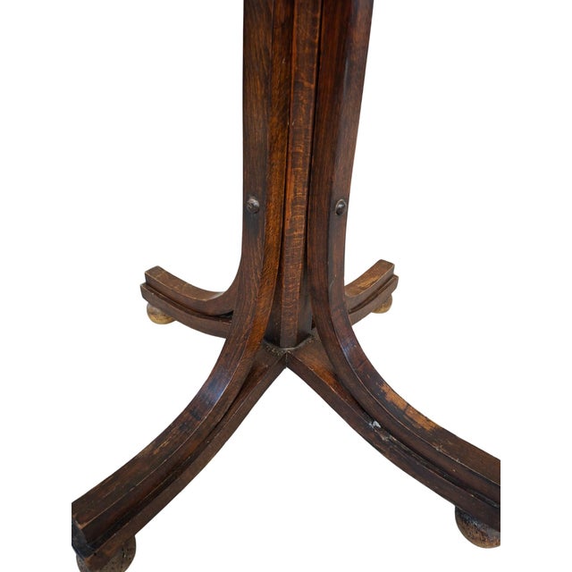 Wood Column Coat Rack in the style of Thonet, 1960s For Sale - Image 7 of 13