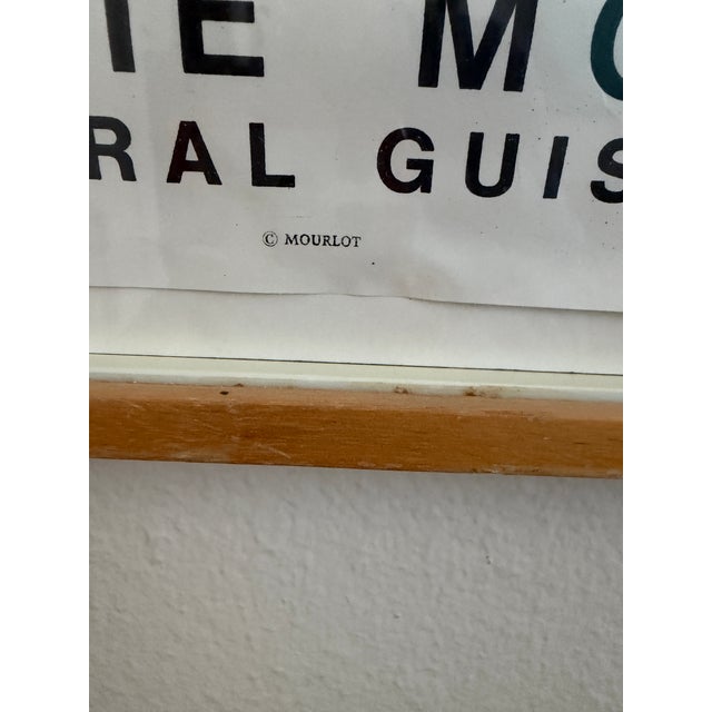 1960s Paul Guiramand - French Framed Mid Century Gallery Poster - 1969 For Sale - Image 5 of 6