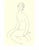 Amedeo Modigliani, Seated Nude Woman, 1919, Print on Paper For Sale