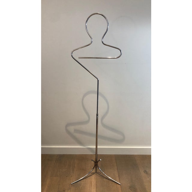 French Design Chrome Valet Circa 1970 For Sale - Image 12 of 12