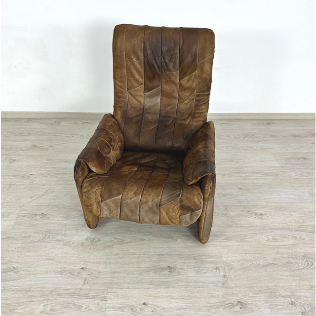 1970s De Sede Ds 50 Buffalo Leather Lounge Chair, 1970s For Sale - Image 5 of 10