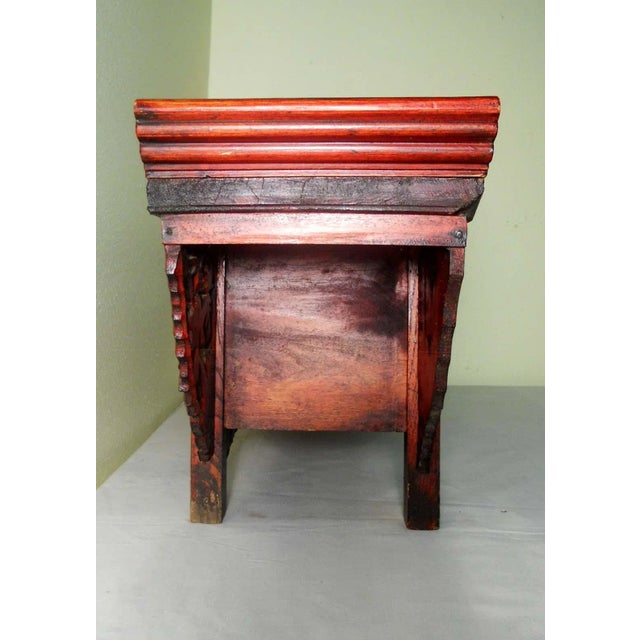Early 19th Century Antique Chinese Petit Altar For Sale - Image 11 of 12
