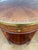 French Louis XVI Style Round Side Table with Marquetry and Drawer, 1930s For Sale - Image 12 of 13