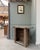 Brutalist Small Vintage Oak Workbench, 1950s For Sale - Image 3 of 12