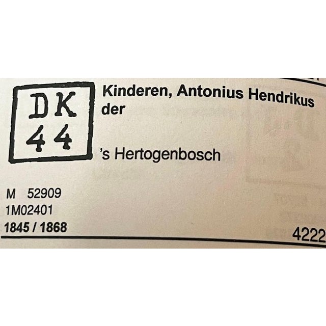 Dutch Silver Asparagus Tongs by Antonius Hendrikus der Kinderen, 1853 For Sale - Image 10 of 11