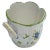 French Country Vintage Hand-Painted Phoenix & Floral Cachepot For Sale - Image 3 of 7