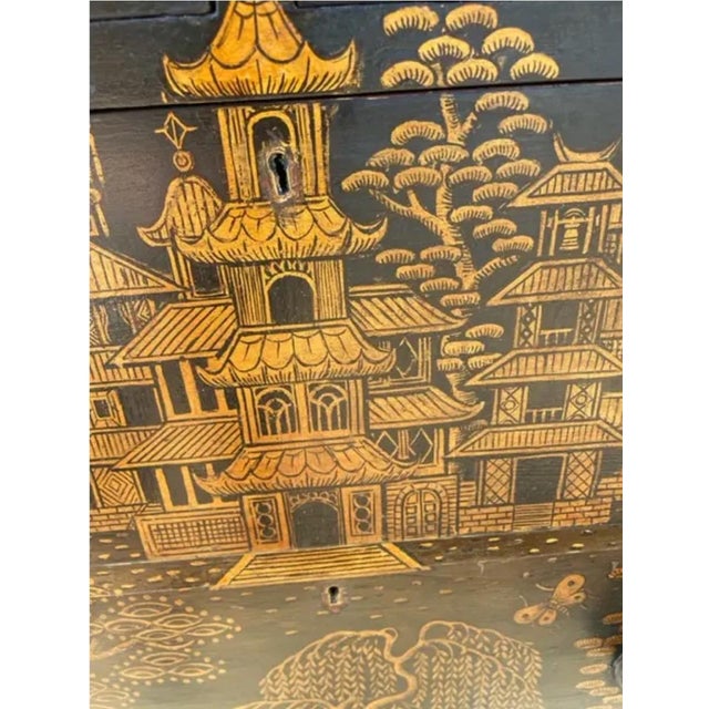 Late 19th Century Chinoiserie Chest of Drawers For Sale - Image 4 of 6