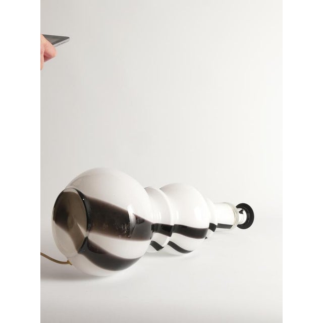 Art Glass Table Lamps, 1960s, Set of 2 For Sale - Image 10 of 16