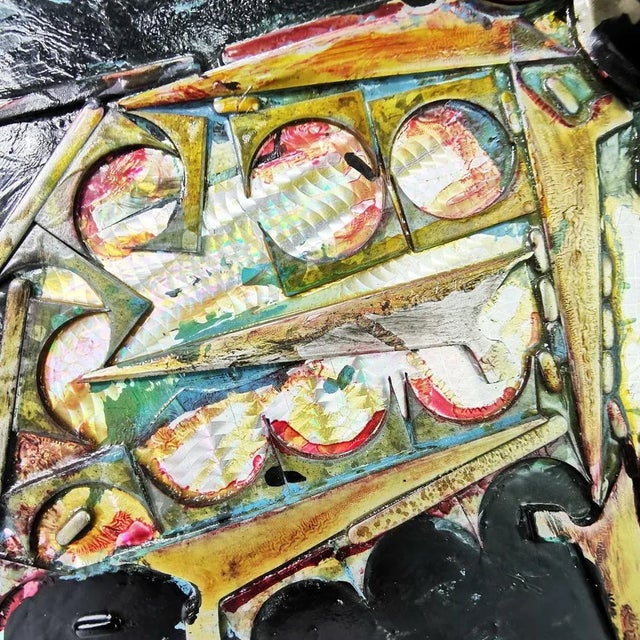 Modern Horst Rumstedt, Icarus, 1960s, Collage For Sale - Image 3 of 9