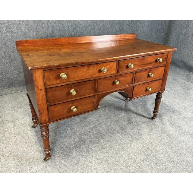 English 18th Century English Made Mahogany Server For Sale - Image 3 of 12