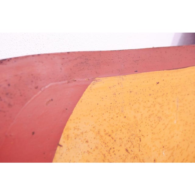 Black Large ZTS Advertising Sign in Tin, 1980 For Sale - Image 8 of 16