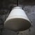Art Deco White Reeded Opaline Glass Pendant Lamp from Philips For Sale - Image 6 of 7
