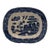 J. Jackson & Co. Blue Willow Platter, Late 19th Century For Sale