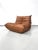 Togo Lounge Chair in Dark Cognac Leather attributed to Michel Ducaroy for Ligne Roset For Sale - Image 13 of 13
