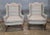 Store Item: Pair Southwood Connoisseur Collection Mahogany Wing Chairs Flame Stitch Fabric Description: Copied from Queen...