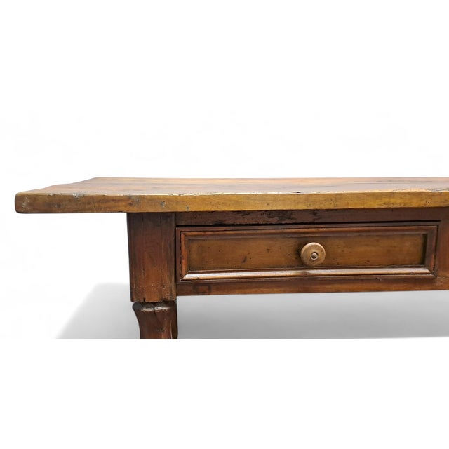 Antique Italian Walnut Table, 1600s For Sale - Image 6 of 10