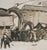 Mathurin Meheut, The Entrance to the Church, 1937, Engraving For Sale - Image 4 of 8