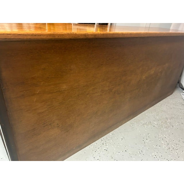Late 20th Century Late 20th Century , Century Furniture Burl Wood Display Cabinet and Buffet With Glass Hutch For Sale - Image 5 of 10