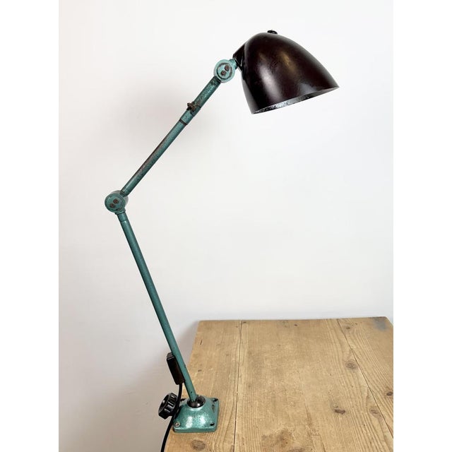 Large Industrial Workshop Table Lamp from Elektrosvit, 1960s For Sale - Image 11 of 18