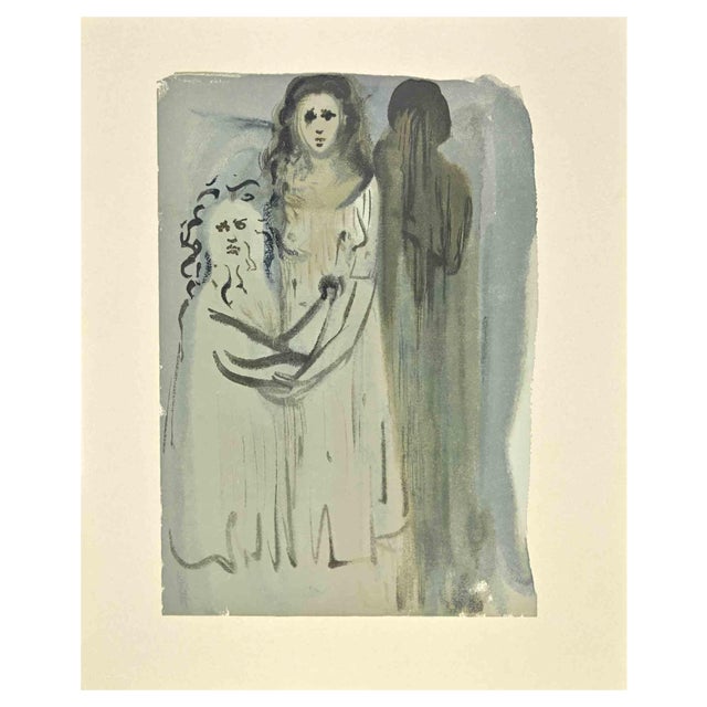 Salvador Dali, The Wrathful, Woodcut, 1963 For Sale