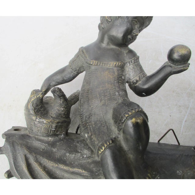 Vintage 30s Beaux Art Furniture Mount Wall-Sculpture For Sale - Image 4 of 8