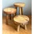 Vintage Wood Tripod Stools - Set of Three For Sale In West Palm - Image 6 of 12