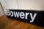 American 1990s New York City Subway 'Bowery' Station Sign For Sale - Image 3 of 10
