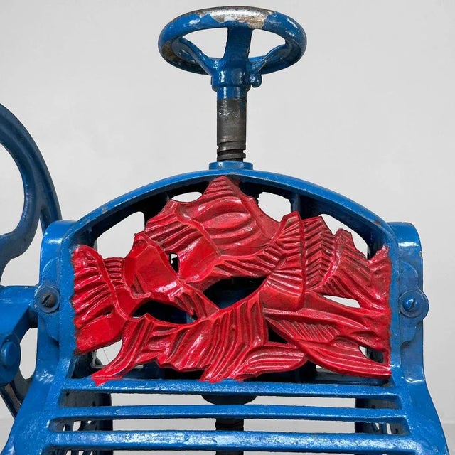 Vintage Kakigōri Gold Dog Ice Shaver, Japan, 1950s For Sale - Image 12 of 17