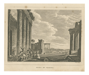 After Stothard, Ruins of Palmyra, Syria, 1820, Engraving