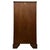 Brown 20th Century Burr Walnut Collector's Display Cabinet For Sale - Image 8 of 11