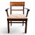Vintage Art Deco Armchair in Wood, 1930s For Sale - Image 3 of 10